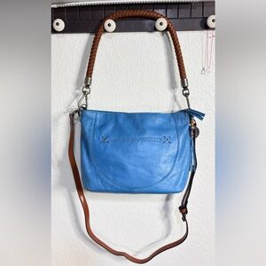 The Sak Sky Blue Crossbody Bag Shoulder & Crossbody Strap Versatile Purse